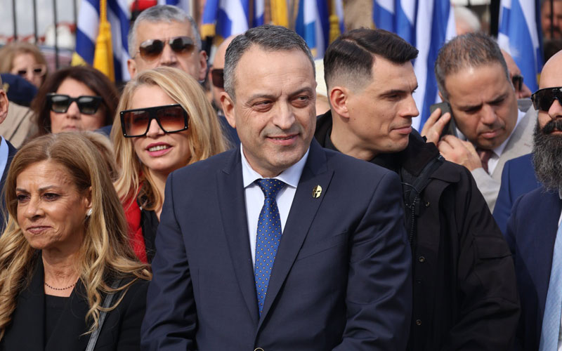 Ο Πρόεδρος της Κ.Ο. ΣΠΑΡΤΙΑΤΕΣ Βασίλης Στίγκας στις εκδηλώσεις για την Μυστική Συνέλευση της Βοστίτσας