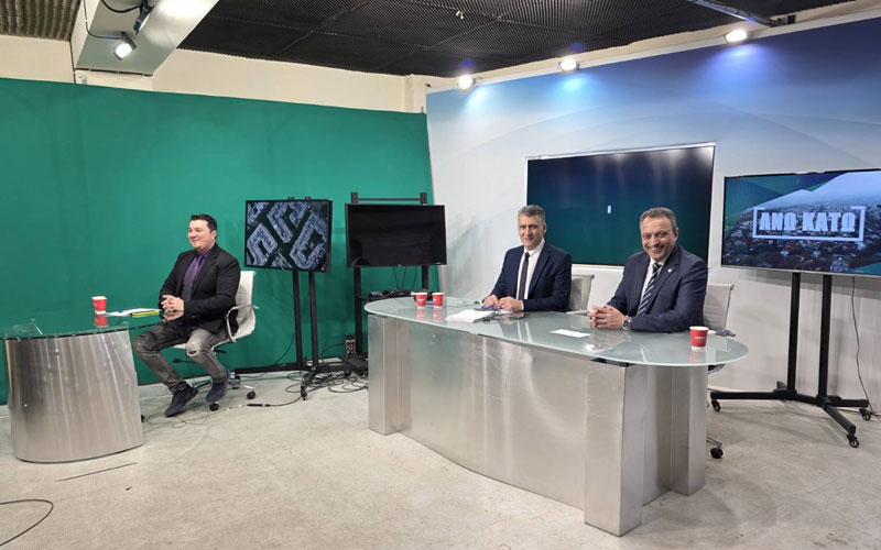 Ο Βασίλης Στίγκας καλεσμένος στο Δίον TV και την εκπομπή «Άνω Κάτω»