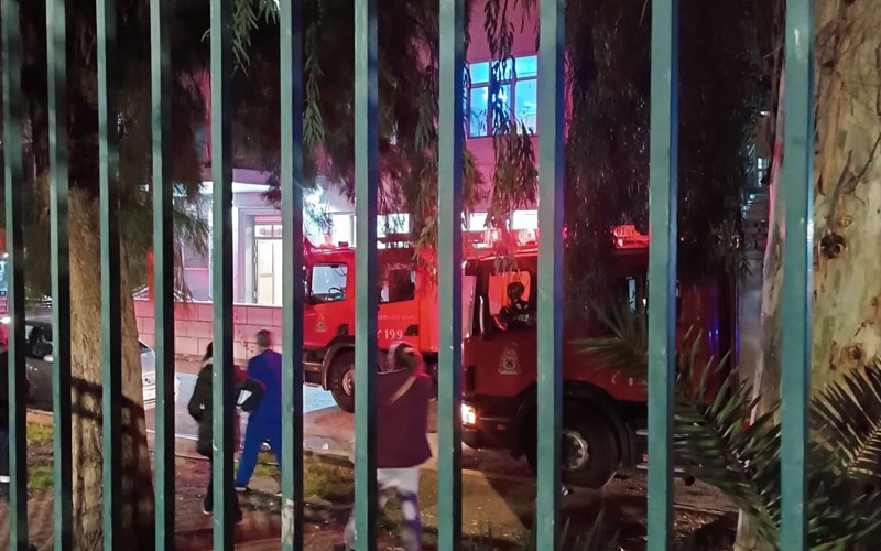 Οργή και ντροπή για τη φωτιά στο Γενικό Κρατικό Νοσοκομείο Νίκαιας